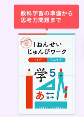 進研ゼミ1年生準備ワーク